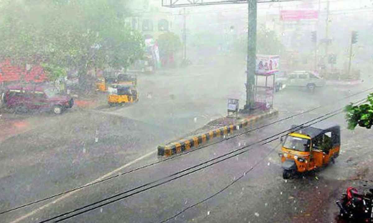 భారీ వర్షం… భారీ వర్షం…
