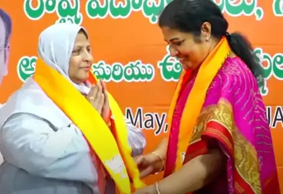 వైసీపీ నుంచి బీజేపీలో చేరిన జకియా ఖానం…. వైసీపీ నుంచి బీజేపీలో చేరిన జకియా ఖానం….