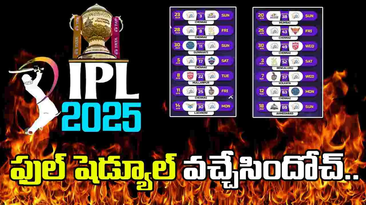 ఐపీఎల్ 2025 మే 17 నుండి తిరిగి ప్రారంభం….