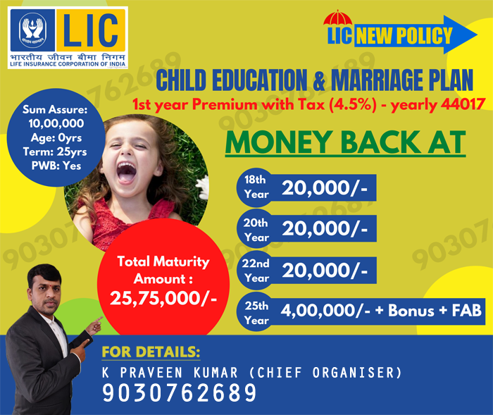 lic న్యూ చిల్డ్రన్స్ ప్లాన్ విశ్లేషణ…..