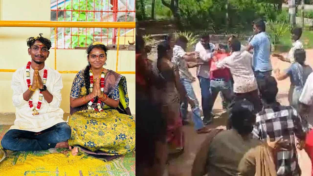 నల్లబెల్లి పోలీస్ స్టేషన్లో ప్రేమజంటపై బంధువుల దాడి…. నల్లబెల్లి పోలీస్ స్టేషన్లో ప్రేమజంటపై బంధువుల దాడి….