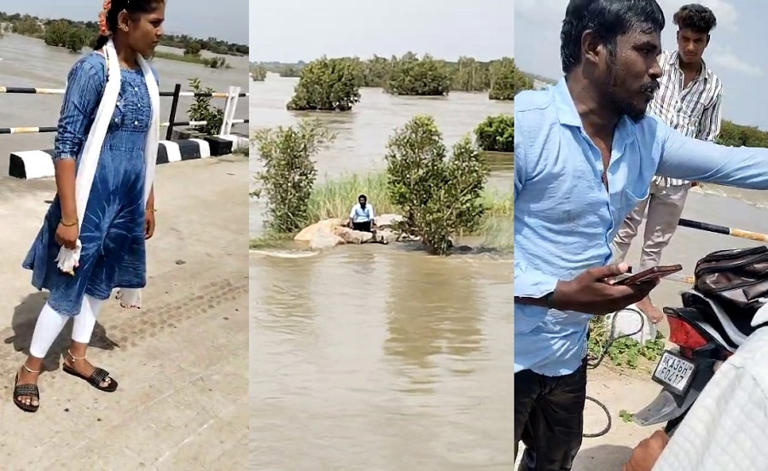 సెల్ఫీ నెపంతో భర్తను నదిలో తోసేసిన భార్య: కర్ణాటకలో కలకలం.