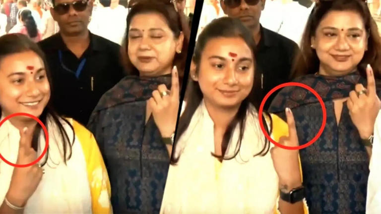 రెండు వేళ్లకూ సిరా గుర్తు.. ఎంపీ శాంభవి చౌధరీ వివాదం. రెండు వేళ్లకూ సిరా గుర్తు.. ఎంపీ శాంభవి చౌధరీ వివాదం.